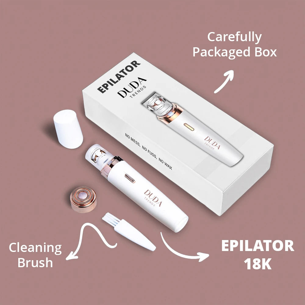 Epilator 18K - Facial Hair Remover Pro