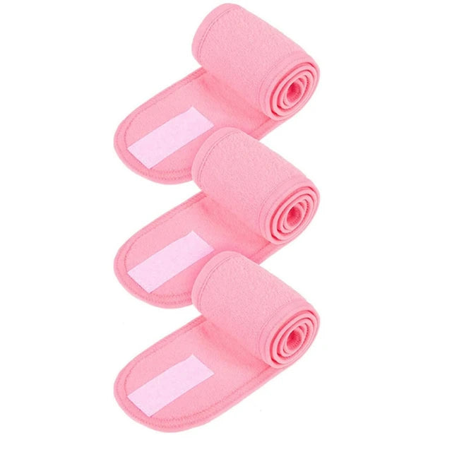 3 Pcs Adjustable Hairband Spa