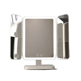 Trifold Makeup Mirror LED Lights