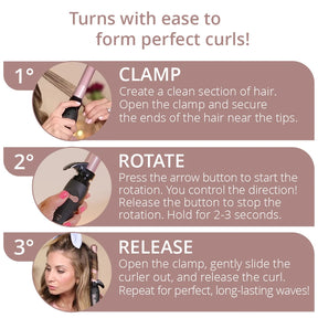 Rotating Curling Iron